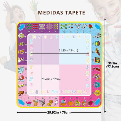TAPETE MÁGICO INFANTIL PARA DIBUJAR AGUA