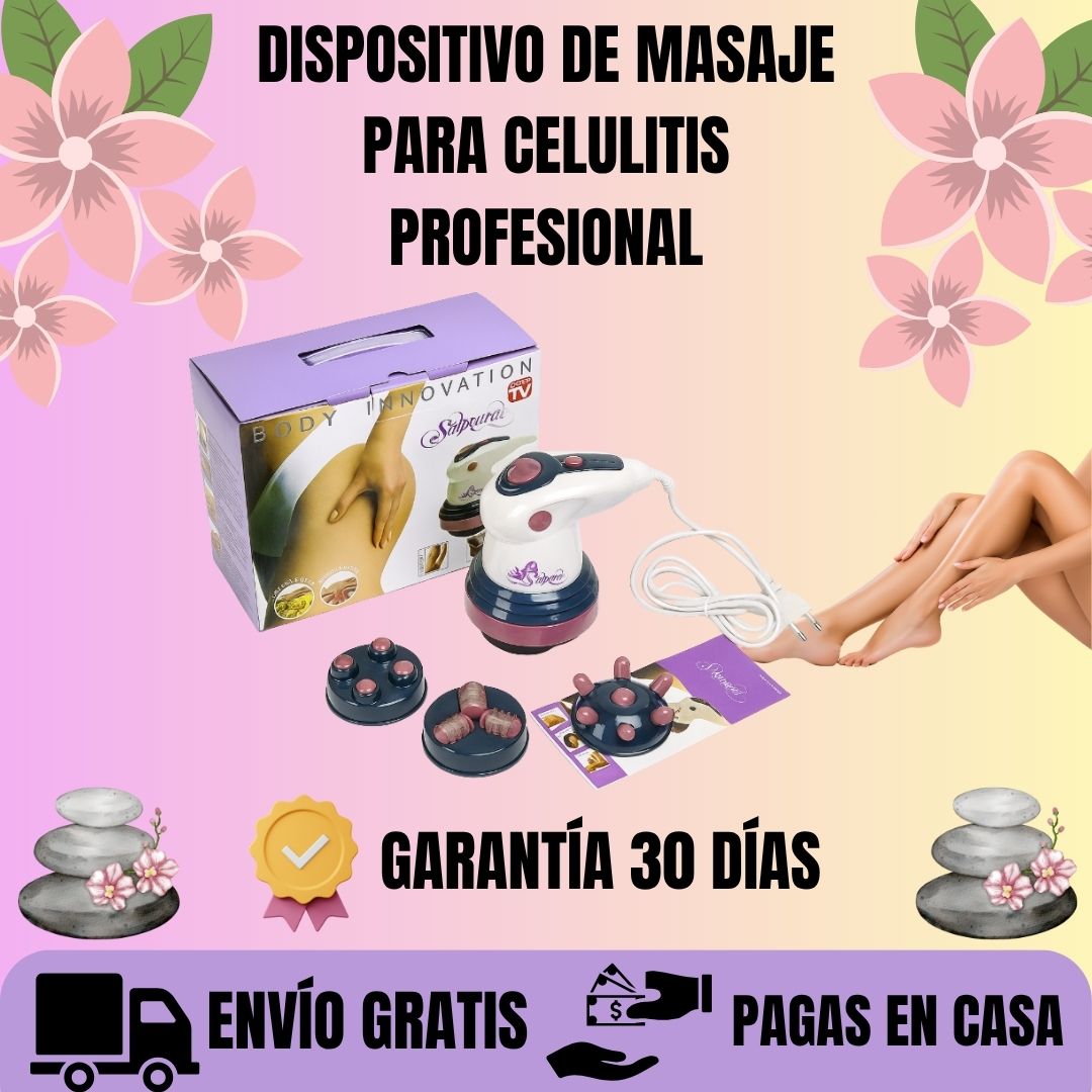 DISPOSITIVO DE MASAJES PARA CELULITIS💞