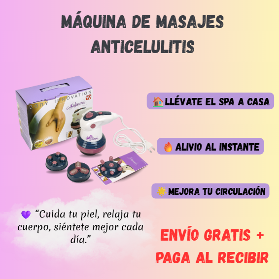 MÁQUINA DE MASAJE ANTICELULITIS