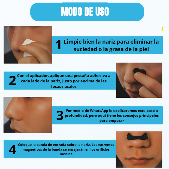 QUITA RONQUIDOS Y RESPIRA BIEN 2x1 👃