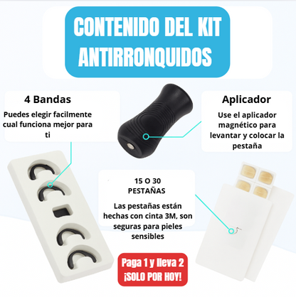 QUITA RONQUIDOS Y RESPIRA BIEN 2x1 👃