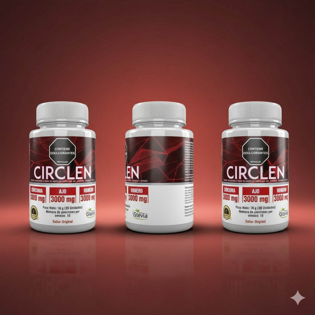 CIRCLEN X30CAP| Favorece tu salud cardiovascular y controla el estrés.