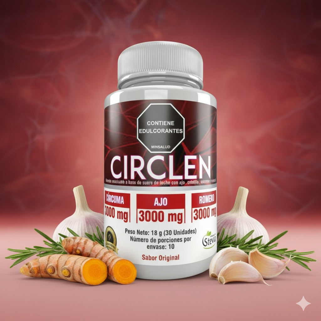 CIRCLEN X30CAP| Favorece tu salud cardiovascular y controla el estrés.