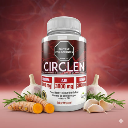 CIRCLEN X30CAP| Favorece tu salud cardiovascular y controla el estrés.